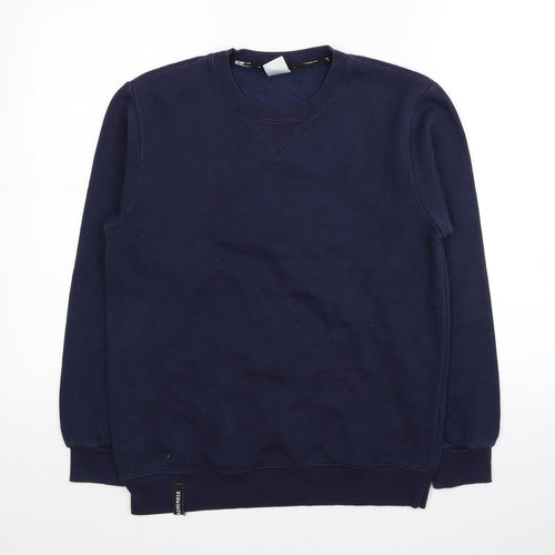 Record Mens Blue Polyester Pullover Sweatshirt Size S - Remember