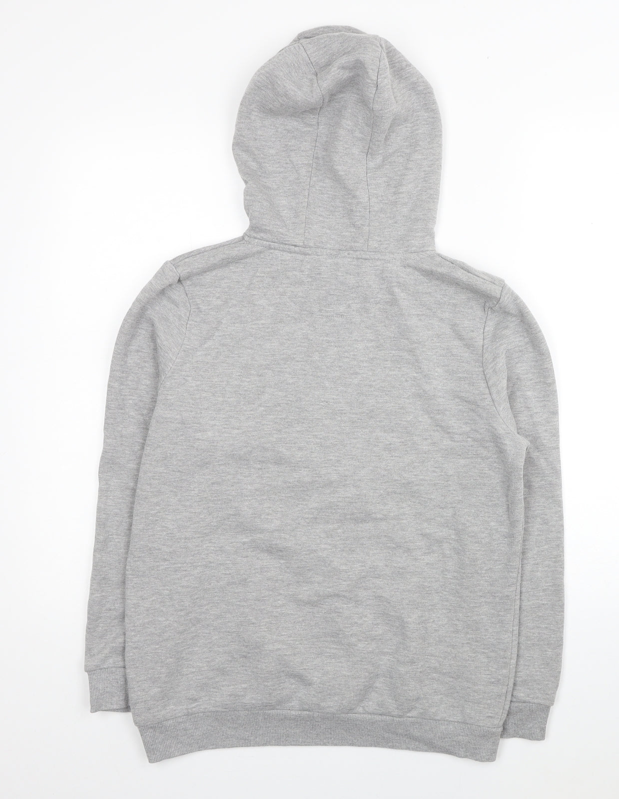 Primark Girls Grey Polyester Pullover Hoodie Size 12-13 Years Pullover - Paris New York London
