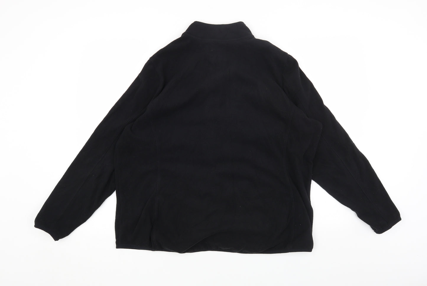 Marks and Spencer Womens Black Jacket Size 20 Zip