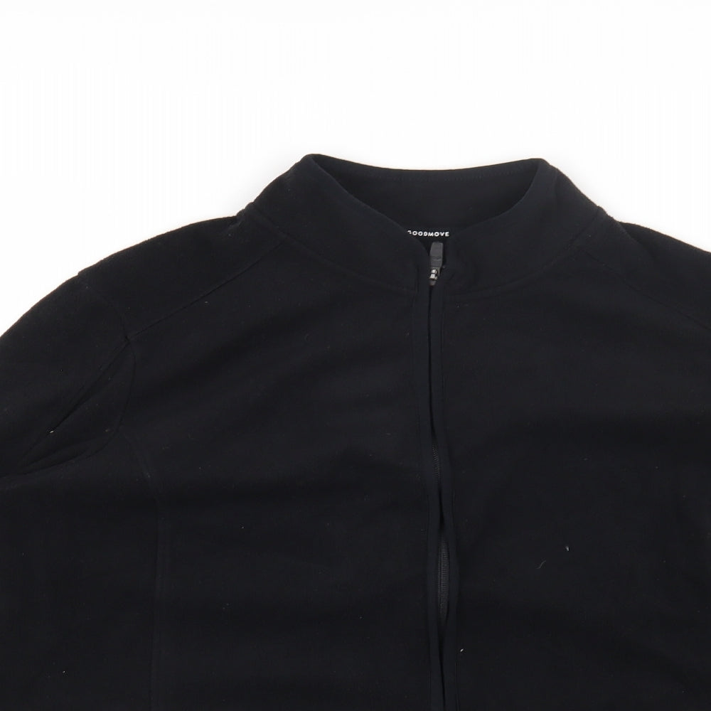 Marks and Spencer Womens Black Jacket Size 20 Zip