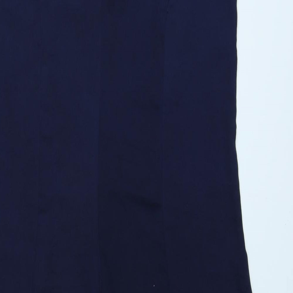 ASOS Womens Blue Polyester Jumpsuit One-Piece Size 10 L21 in Pullover