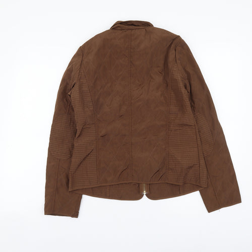 Cougar Womens Brown Jacket Size S Zip
