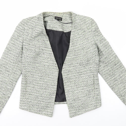 Topshop Womens Green Jacket Size 8