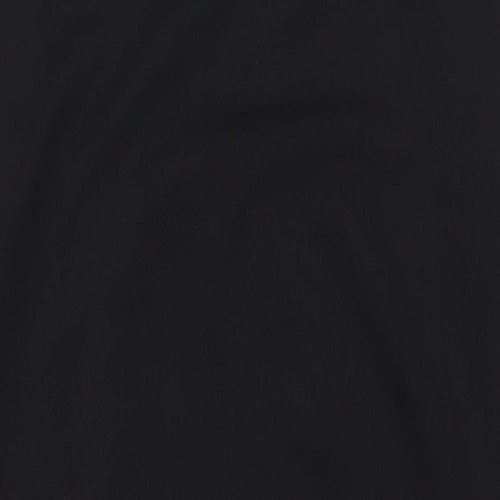 PRETTYLITTLETHING Womens Black Polyester Tank Dress Size 10 Round Neck