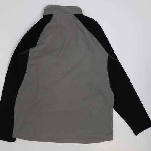 Elevation Mens Grey Polyester Pullover Sweatshirt Size M