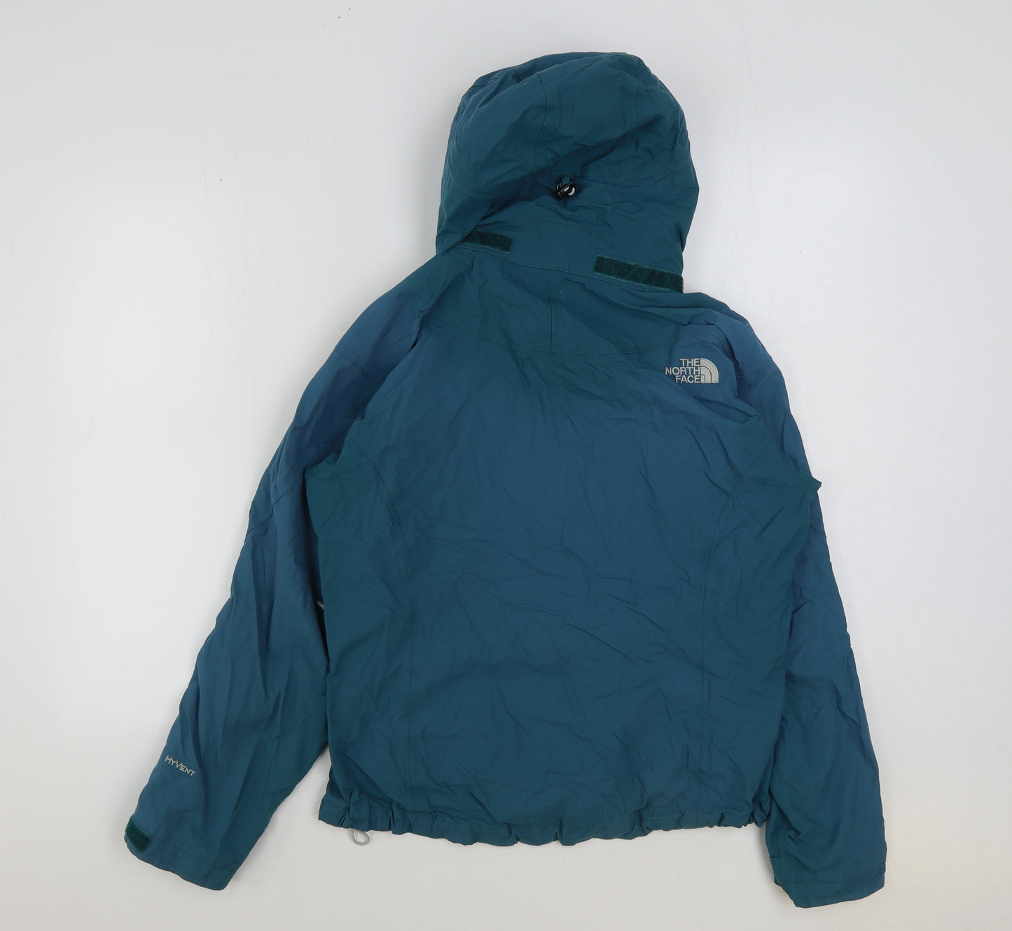 The North Face Womens Blue Rain Coat Coat Size S Zip