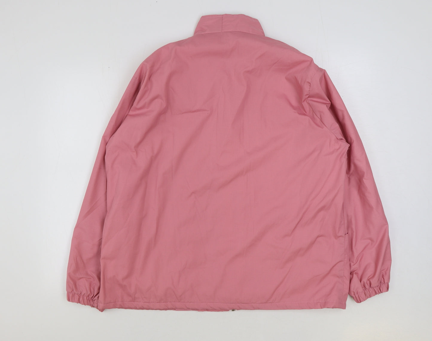 Preworn Womens Pink Jacket Size 18 Zip