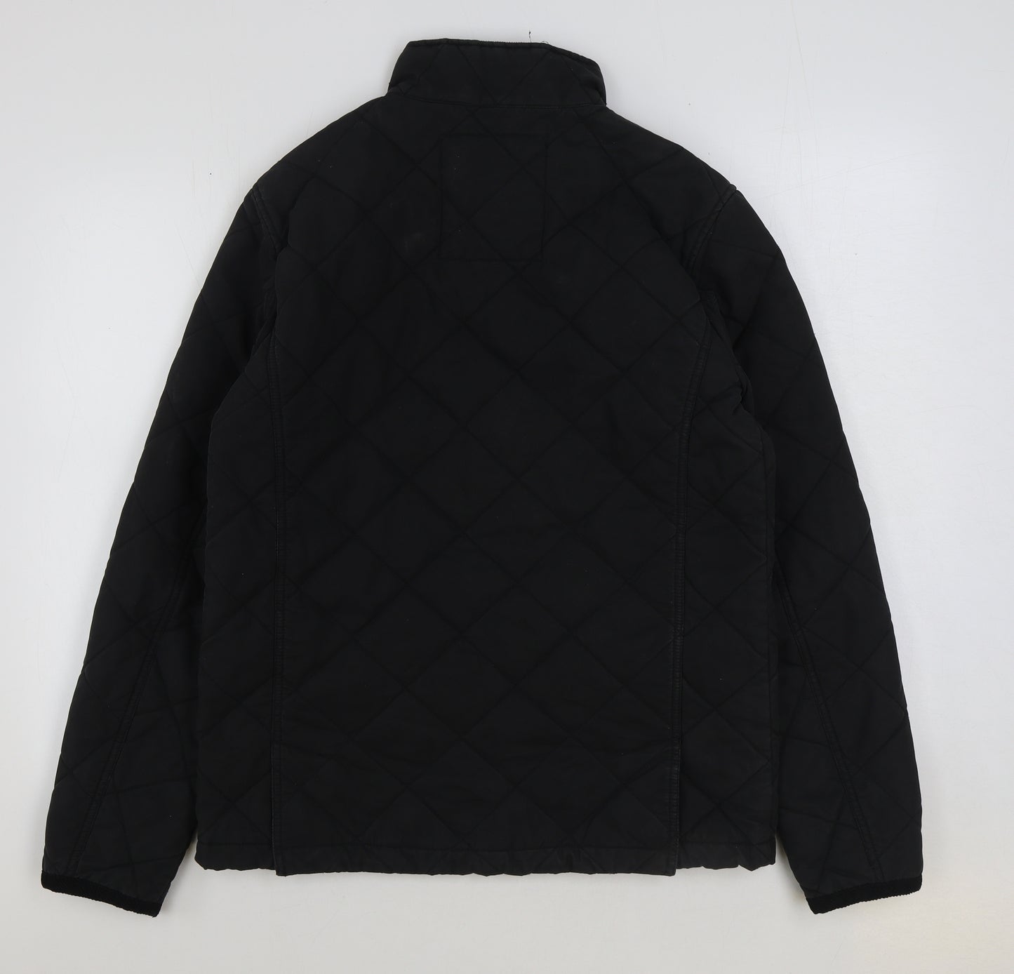 Fat Face Womens Black Parka Jacket Size S Zip