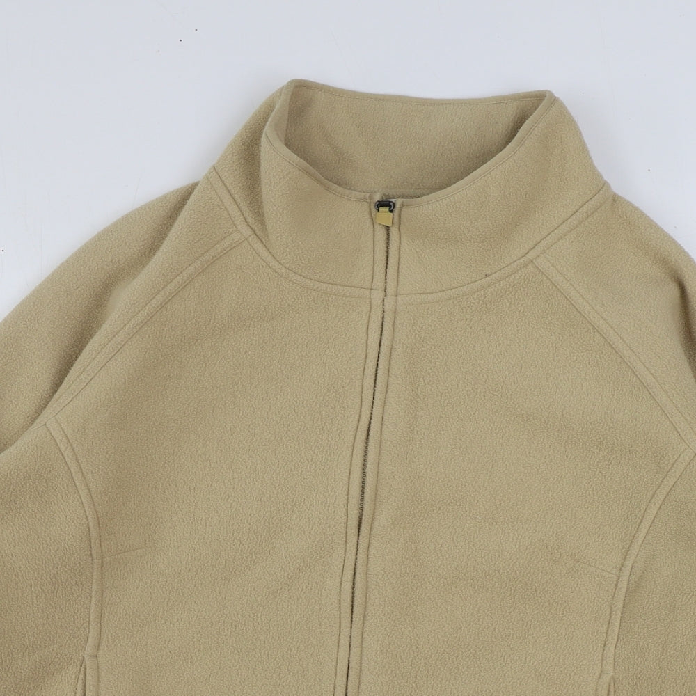 Marks and Spencer Womens Beige Jacket Size 22 Zip