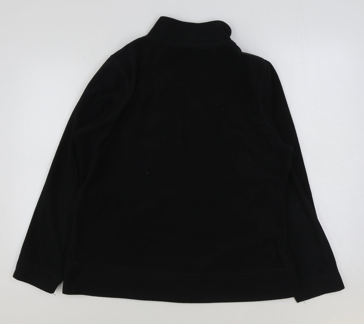 George Womens Black Jacket Size 18 Zip