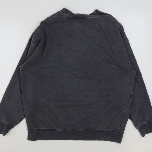 H&M Mens Grey Polyester Pullover Sweatshirt Size S - Arizona Motors