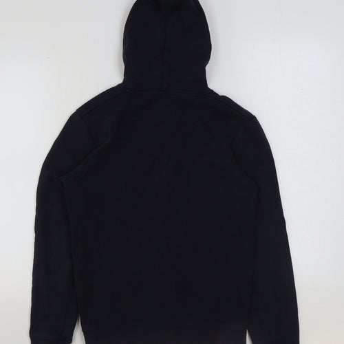 Zara Womens Blue Cotton Full Zip Hoodie Size S Zip
