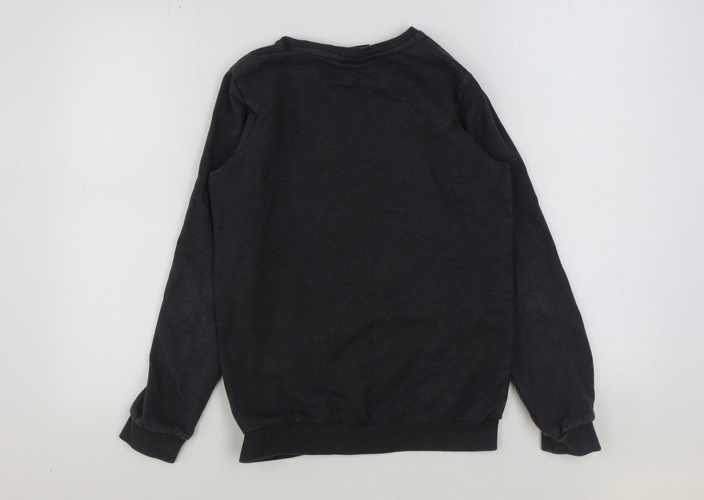 matala Boys Grey Cotton Pullover Sweatshirt Size 12 Years Pullover - Fortnite