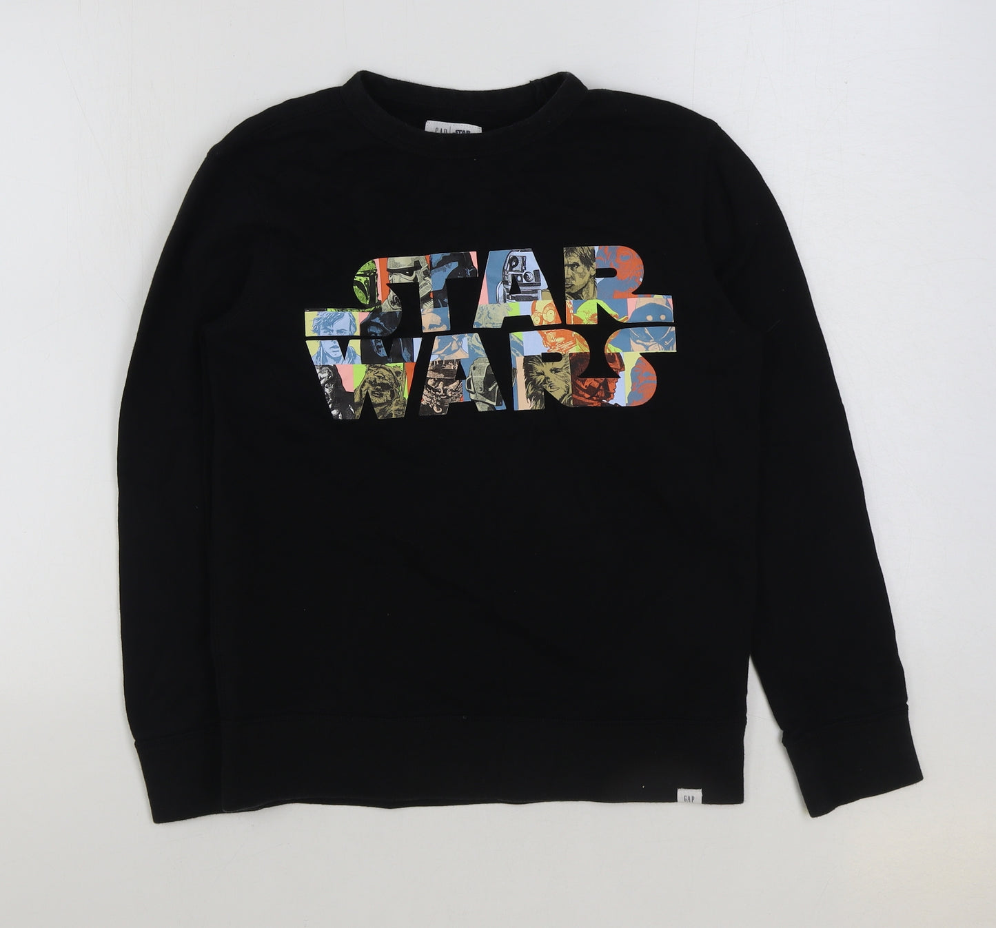 Gap Boys Grey Cotton Pullover Sweatshirt Size 12 Years Pullover - STAR WARS