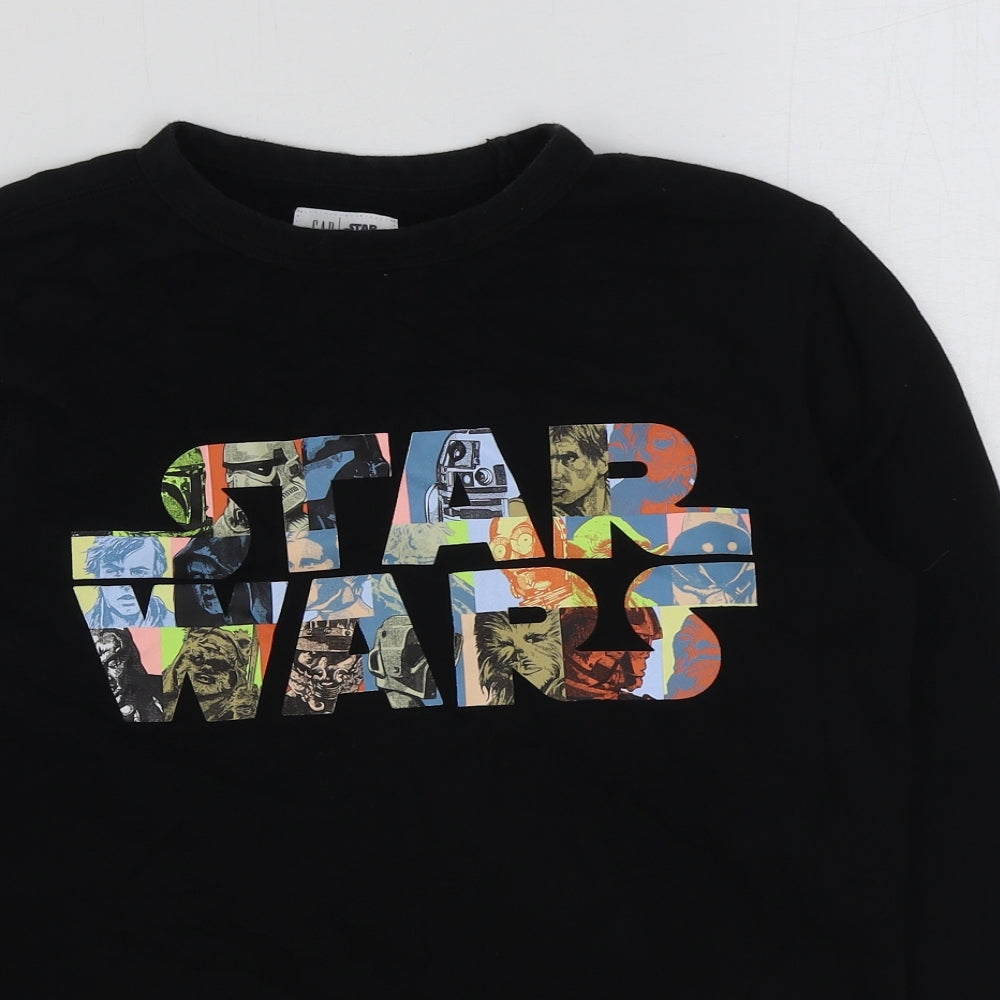 Gap Boys Grey Cotton Pullover Sweatshirt Size 12 Years Pullover - STAR WARS