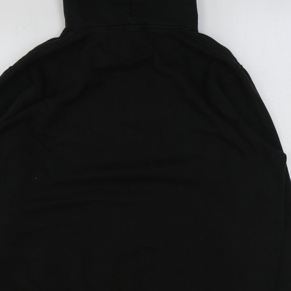 Boohoo Mens Black Polyester Pullover Hoodie Size 4XL