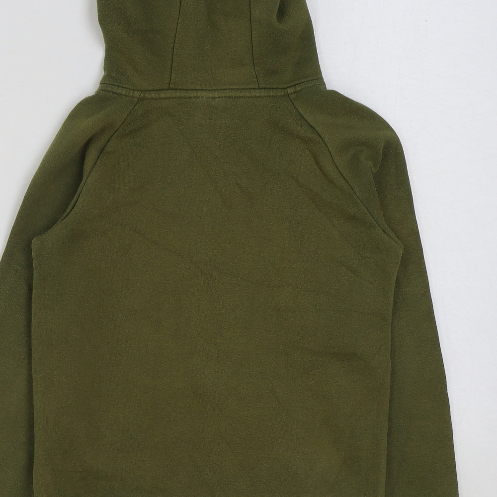 Air Boys Green Polyester Pullover Hoodie Size S Pullover