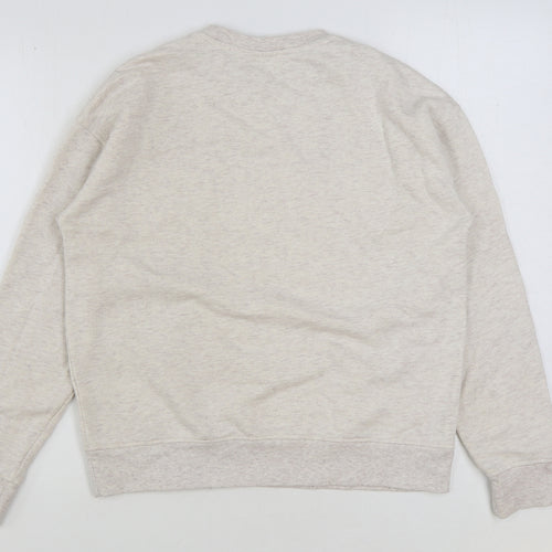 Marks and Spencer Womens Beige Cotton Pullover Sweatshirt Size XS Pullover - Tweety