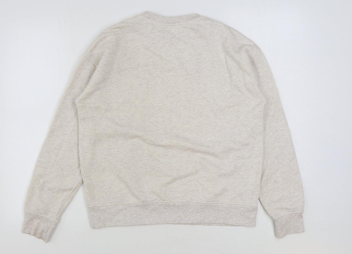 Marks and Spencer Womens Beige Cotton Pullover Sweatshirt Size XS Pullover - Tweety
