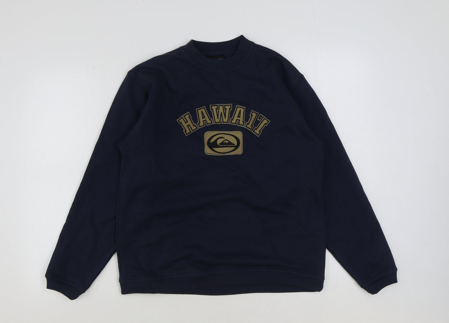 Quiksilver Boys Blue Polyester Pullover Sweatshirt Size 14 Years Pullover