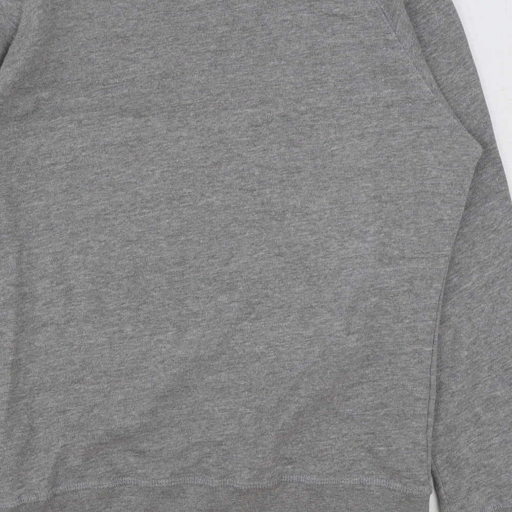 Mantis Womens Grey Cotton Pullover Sweatshirt Size M Pullover - Hero
