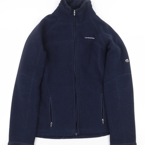 Craghoppers Womens Blue Jacket Size 8 Zip