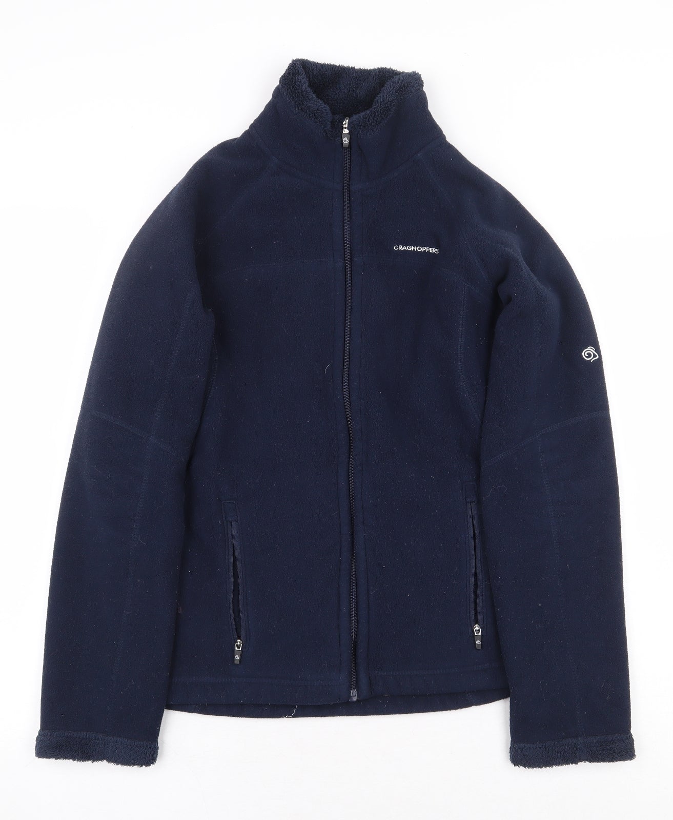 Craghoppers Womens Blue Jacket Size 8 Zip