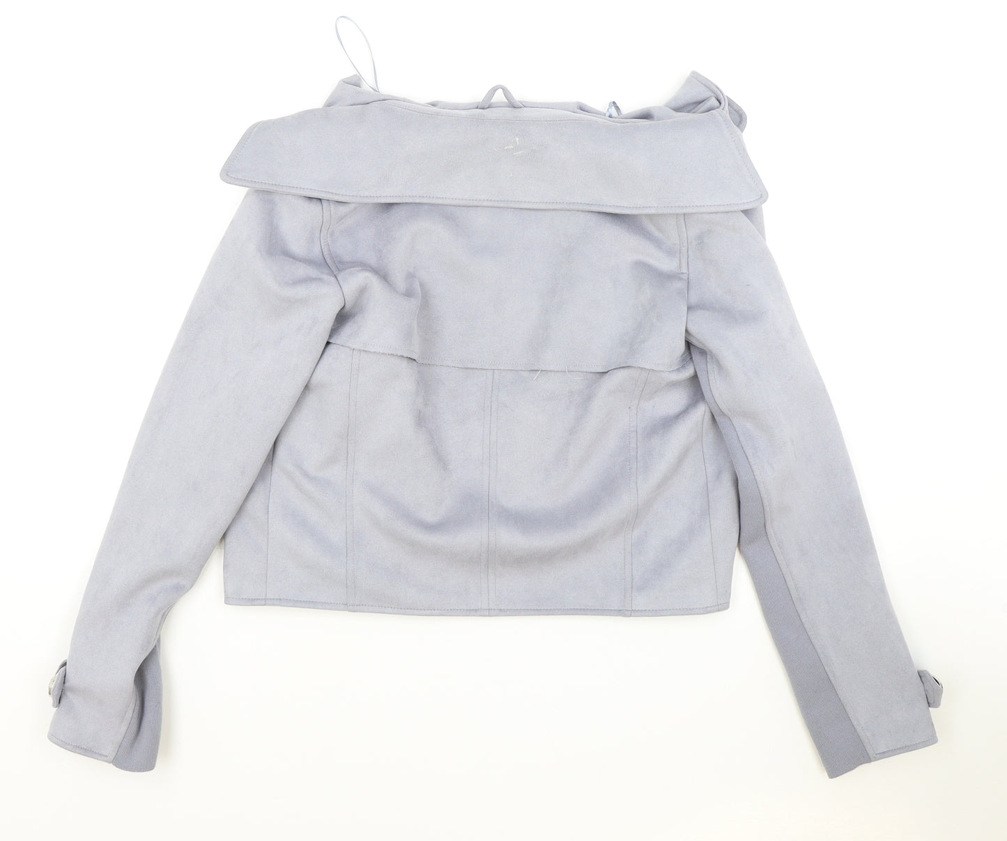River Island Womens Grey Jacket Size 8