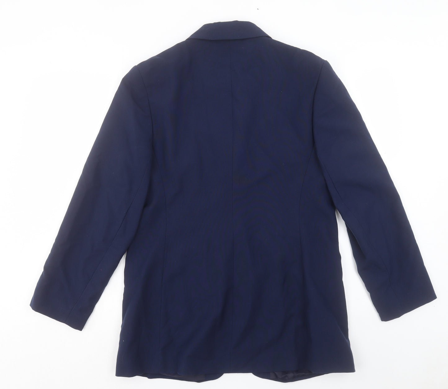 Imagination Womens Blue Jacket Blazer Size 14 Button