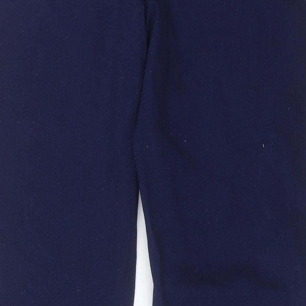 ESMARA Womens Blue Cotton Jegging Trousers Size 18 L31 in Regular
