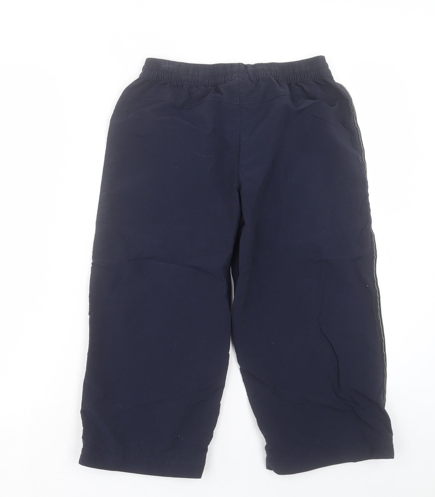 adidas Mens Blue Polyamide Bermuda Shorts Size 30 in L16 in Regular Drawstring