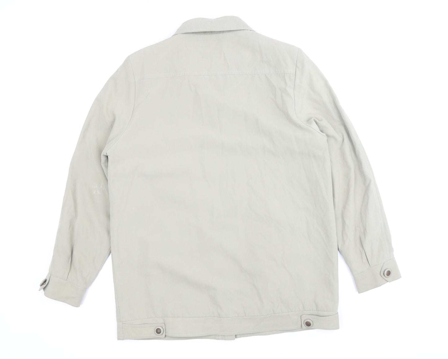 Klassik Womens Beige Jacket Size 10 Button