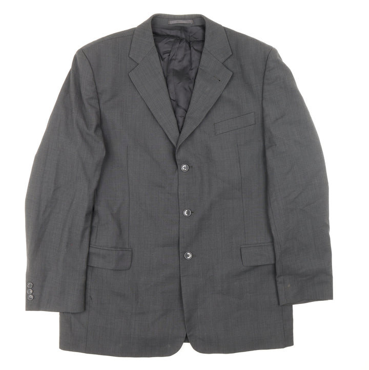 NEXT Mens Grey Wool Jacket Suit Jacket Size 42 - Outer Pockets