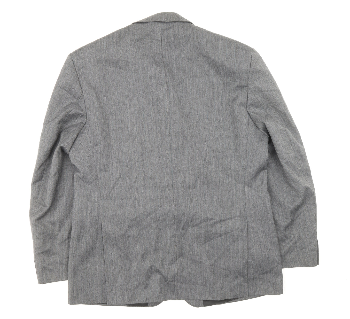Burton Mens Grey Polyester Jacket Suit Jacket Size 44 - Outer Pockets