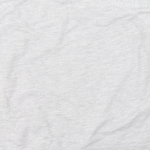 New Look Girls Grey Cotton Pullover Sweatshirt Size 12-13 Years - Honolulu Surfer