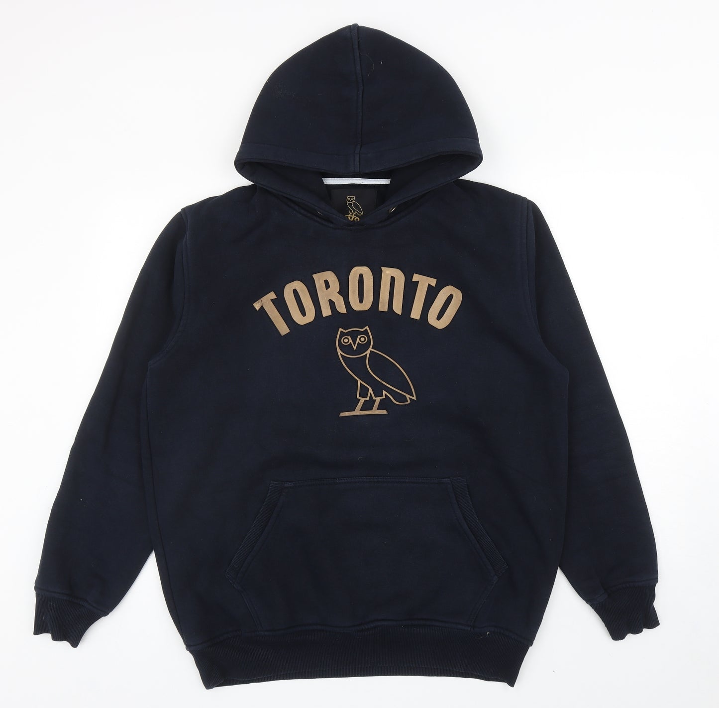 OVO Mens Blue Polyester Pullover Hoodie Size 2XL - Toronto