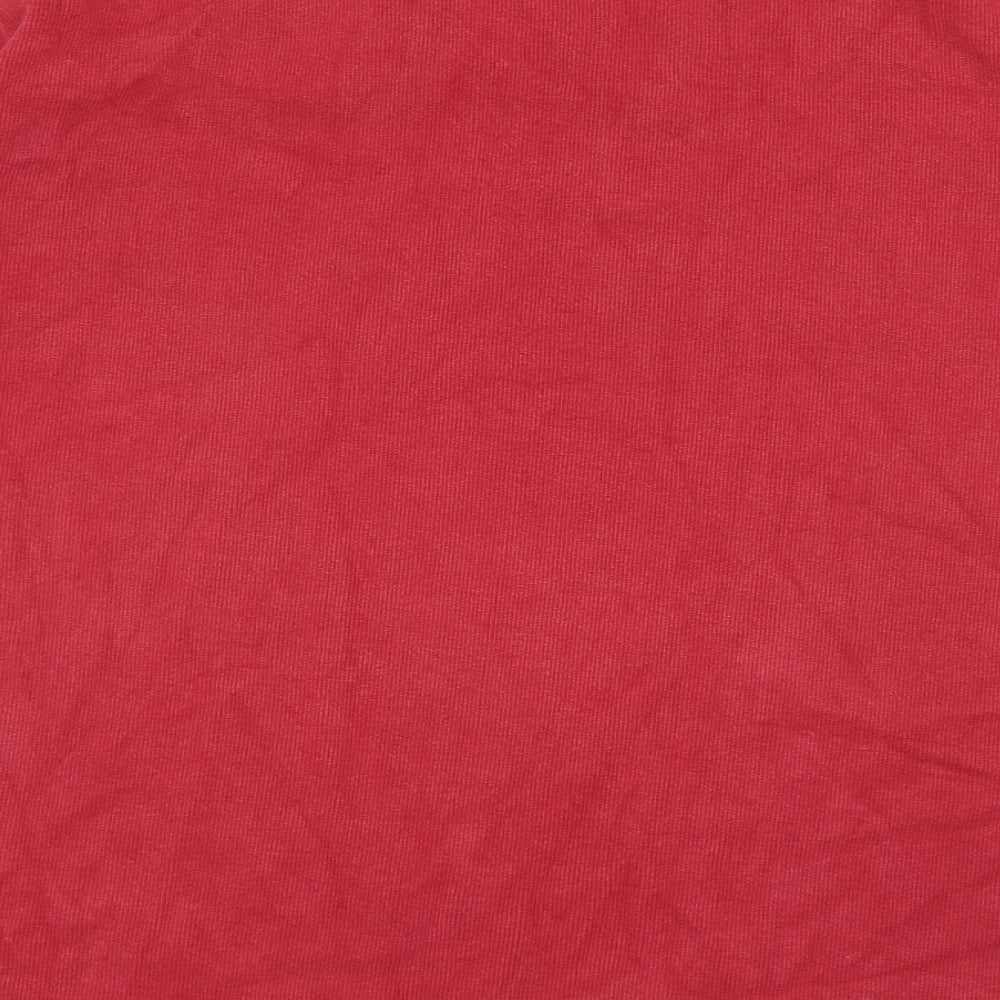 Preworn Womens Red Cotton Pullover Sweatshirt Size 30 Pullover - UK Size 30-32