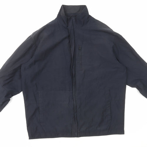 NEXT Womens Black Windbreaker Jacket Size M Zip
