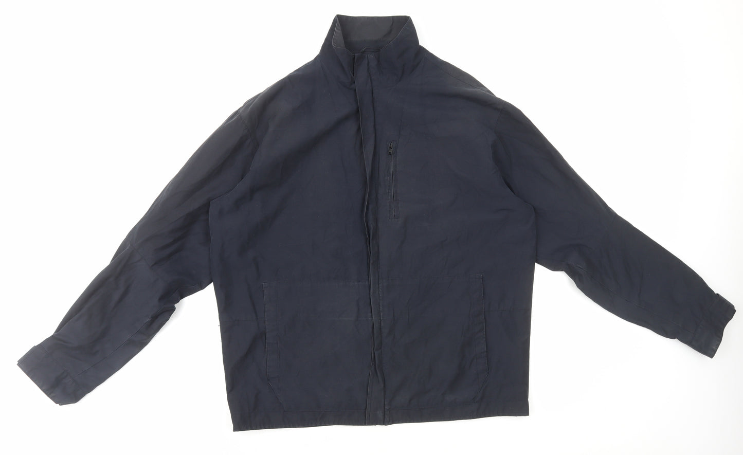 NEXT Womens Black Windbreaker Jacket Size M Zip