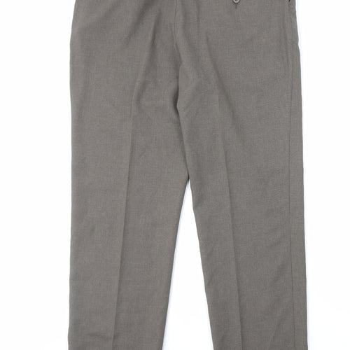 James Pringle Mens Brown Polyester Tuxedo Suit Trousers Size XL