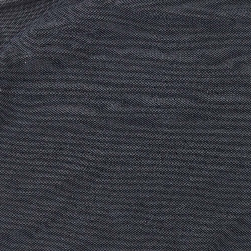 Craghoppers Mens Black High Neck Geometric Polyester Pullover Jumper Size L