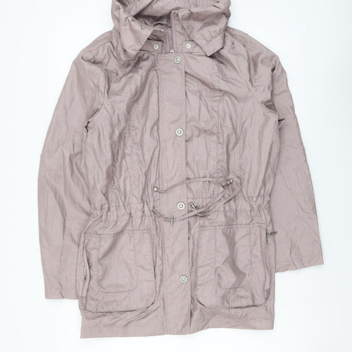 Bonmarché Womens Pink Jacket Size 12 Zip