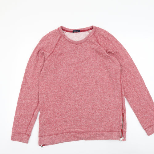 Gap Womens Red Cotton Pullover Sweatshirt Size M Pullover