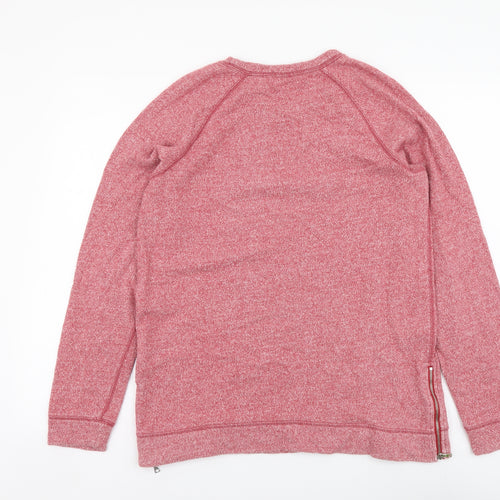 Gap Womens Red Cotton Pullover Sweatshirt Size M Pullover