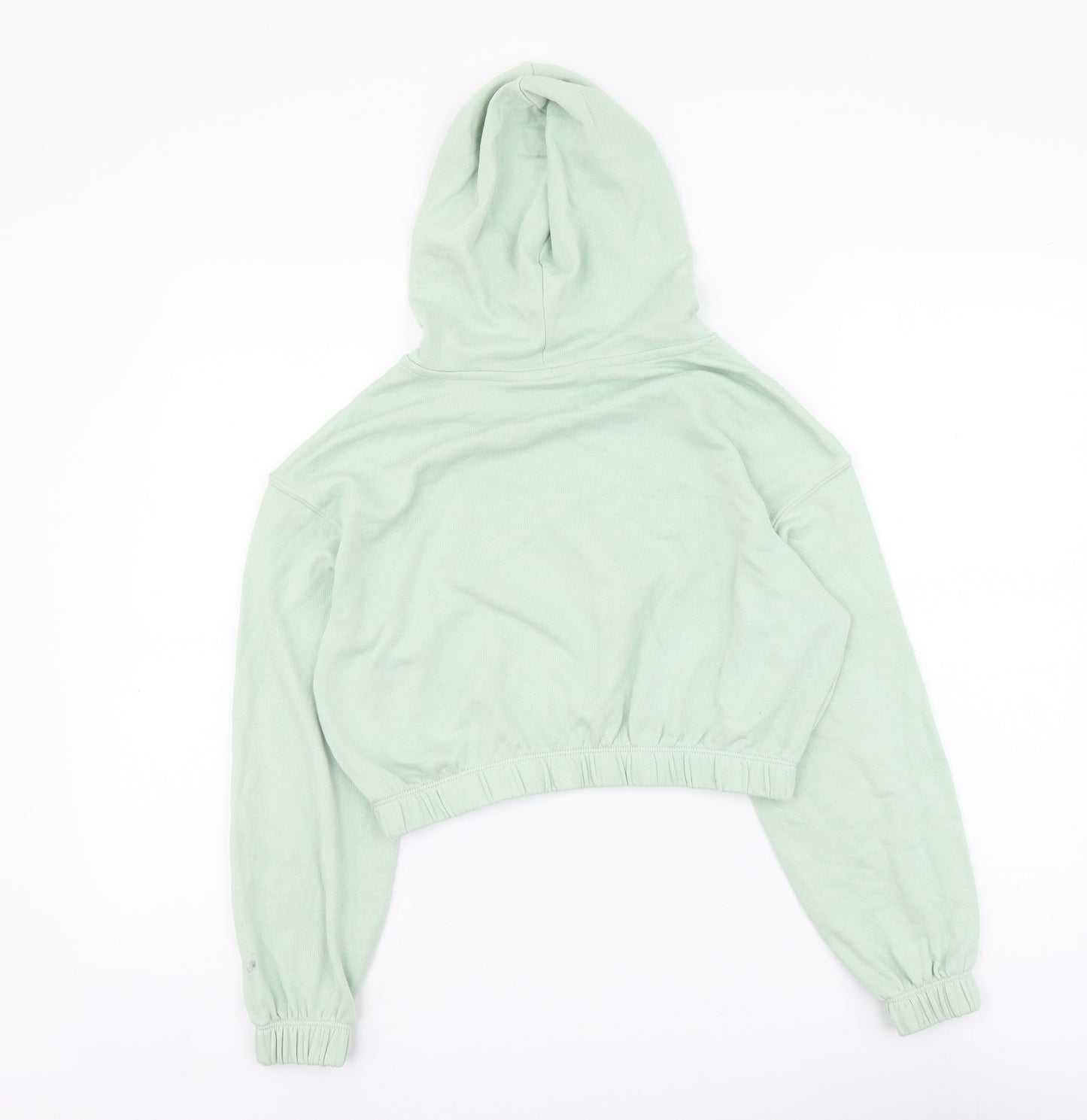 H&M Girls Green Cotton Pullover Hoodie Size 11-12 Years Pullover - California