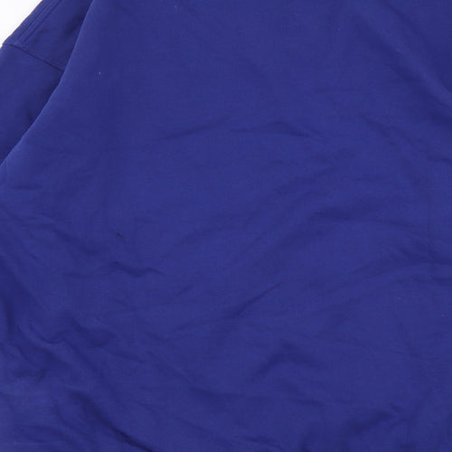 Stadvoru Mens Blue Cotton Pullover Sweatshirt Size L - Stadvoru