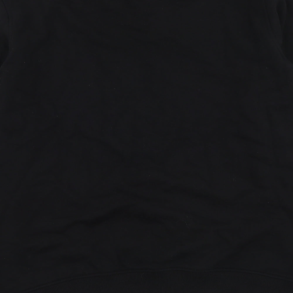 Karl Lagerfeld Mens Black Cotton Pullover Sweatshirt Size XL