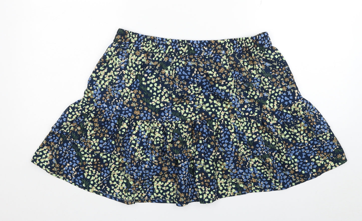 Only Womens Multicoloured Floral Polyester Mini Skirt Size 12