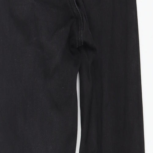 ASOS Womens Black Cotton Skinny Jeans Size 25 in L30 in Regular Zip