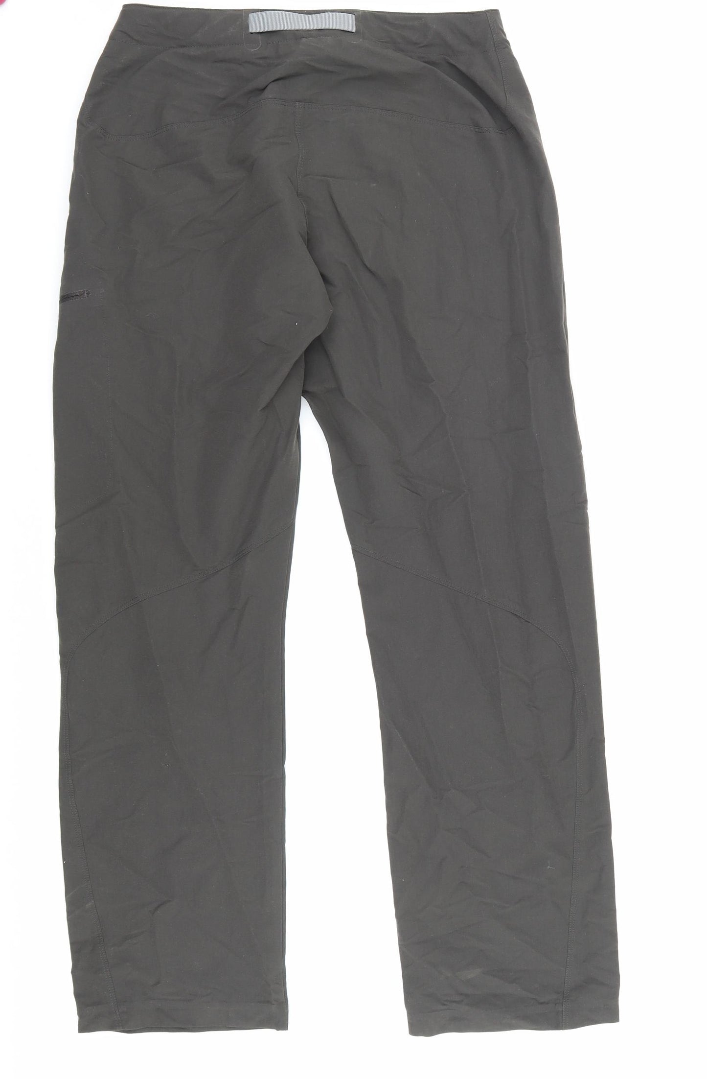 Mountain Mens Green Polyester Carpenter Trousers Size S L28 in Regular Zip - Mountain